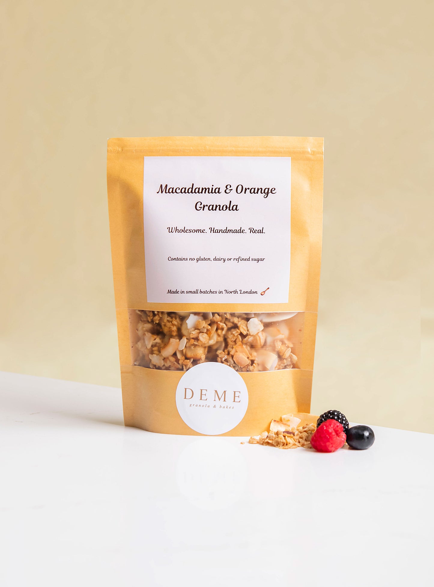 Macadamia & Orange Granola