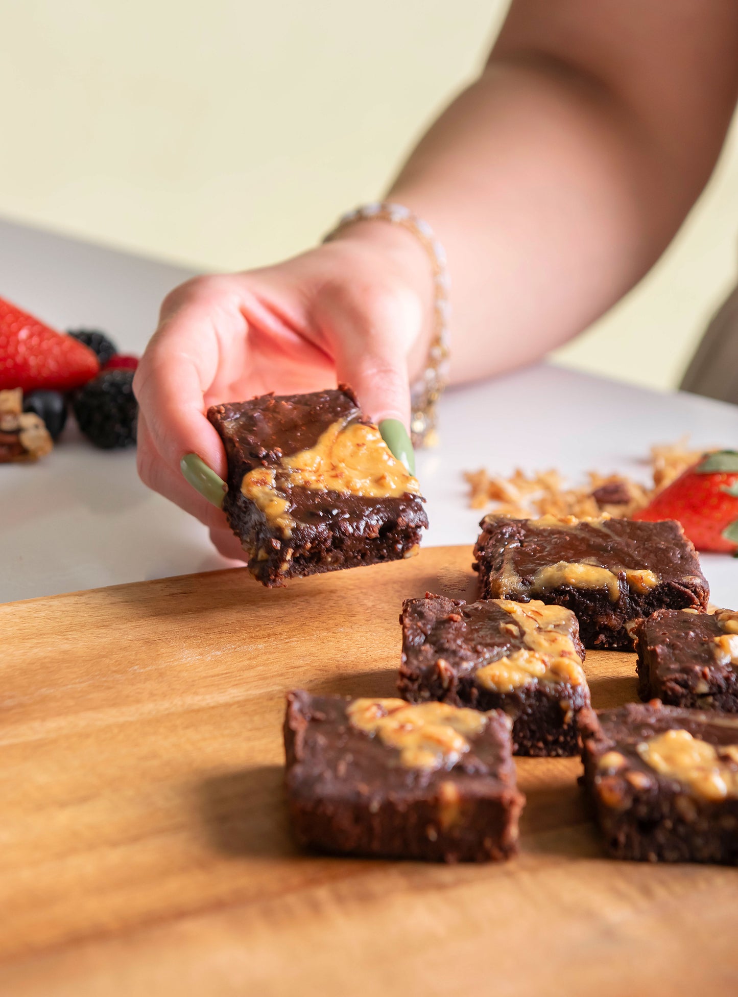 Peanut Butter & Banana Brownie