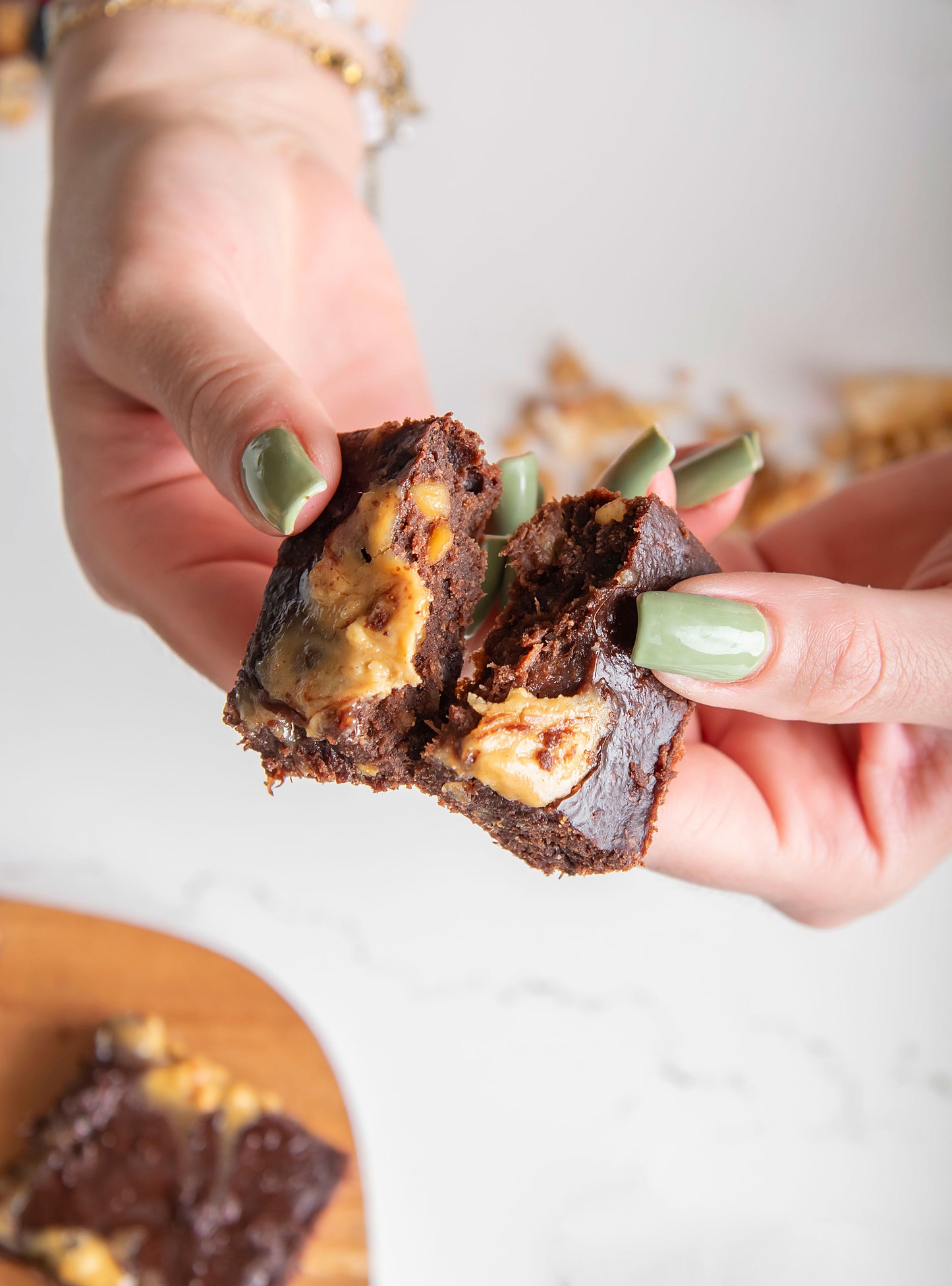 Peanut Butter & Banana Brownie